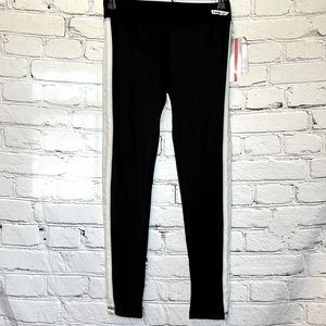 Hind Black & White Girl’s Athletic Leggings Size 10-12 Brand New W/Tags
